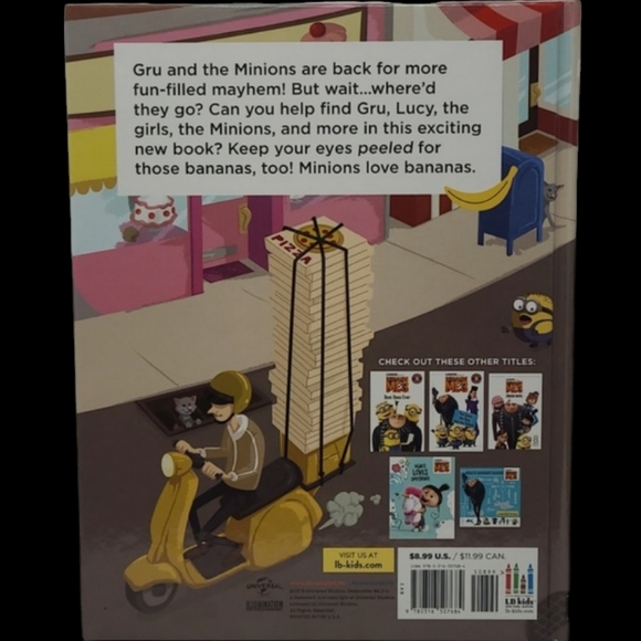 2017 DESOICABLE ME 3 - SEEK AND FIND - WRITTEN BY TREY KING - L B KIDS - Picture 2 of 16